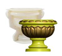 Molde de bola de flores, columna romana europea, lámpara, plantilla arquitectónica de bola, bolas, productos de cemento, molde para macetas de bonsái