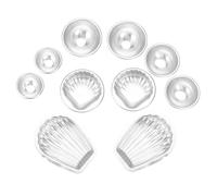 Molde de bola de sal de baño hecho a mano, prensa de bomba de baño de metal creativo, molde para manualidades con gas, vaporizador de ducha DIY para aficionados y principiantes (Combination 1)