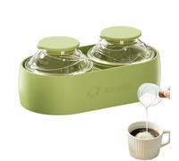 Molde de bolas de hielo | Molde de silicona 2 cavidades fácil desmoldeo - Bandejas de hielo de silicona con tapa | para whisky cócteles café bebidas bar hogar cocina congelador e