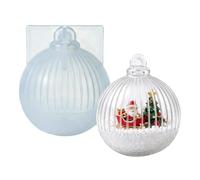 Molde de bolas navideñas y s Para Hacer Jabón Artesanal | Molde DIY Bola Navideña para familia, adolescentes, adultos, hombres, mujeres, hogar, apartamento, escuela, aula, fiesta B