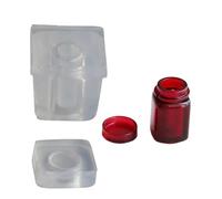 Molde de botella de silicona premium reutilizable y resistente calor para proyectos artesanales jarrones en miniatura o botellas de fragancias Home Studios Mold
