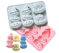 Molde de Calabaza | 2 Piezas Molde para Cupcakes de Calabaza Antiadherente,Accesorios De Repostería Para Otoño Acción De Gracias Fondant Pancake Tarta Cupcake Galleta Helado Magdalenas