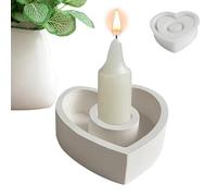 Molde de candelabro - Fabricación de velas de silicona, molde de portavelas de resina | Portavelas decorativo para mesa de comedor Herramienta de elaboración de bricolaje Molde de resina ep