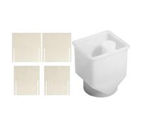 Molde De Candelabro | Forma De Casa Para Moldeo Artesanal - Moldes Para Resina Epoxi | Para Decoración De Mesa Hogar Boda Cena Y Pieza Maestra