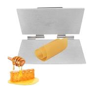 Molde de cera de abeja para apicultura, 220 x 420 mm, herramienta de prensa de base de peine, máquina de fundición en relieve, suministros esenciales de apicultura