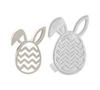 Molde de Chocolate de Pascua | Suministros de Manualidades de Silicona Antiadherente,Moldes para Chocolate de Conejo de Pascua para Hornear,para Pasteles, Galletas, Postres, Dulces, Fiestas y Cumpleañ