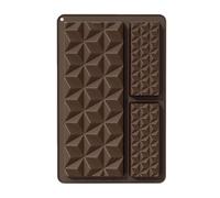Molde de chocolate de silicona, molde antiadherente de alimenticio, moldes para hacer dulces, herramientas de cocina, ideal para dulces, tratamientos, gofres, tartas fáciles de usar, suministros