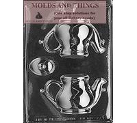 Molde de chocolate para taza de té, molde de caramelo de chocolate con instrucciones de fabricación de dulces con derechos de autor (idioma español no garantizado)