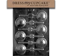 Molde de chocolate y caramelo para decorar mi cupcake con forma de pelota de f tbol