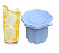 Molde de cilindro de hielo | Molde reutilizable de alimenticio | Moldes de hielo para cócteles, whisky, café, té, bebida, cocina, , alimentos, camping, chocolate, caramelos, frutas