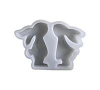 Molde de conejo de Pascua, moldes de resina para velas de pareja, moldes de yeso para hacer velas, moldes de resina epoxi para decoración del hogar