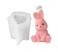 Molde de Conejo - Molde de Resina de Silicona | Molde de Vela de Conejo 3D de epoxi, Herramienta de moldeo de Manualidades fácil de Resolver, diseño Creativo y Decorativo, Fabricante de de