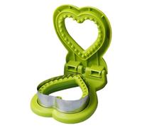 Molde de corte para sándwich - Diseño de corazón de acero inoxidable cortador y sellador | Pancake Cutting Maker Boys Girls Lunchbox