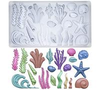 Molde de criatura marina para yeso de arcilla seca al aire