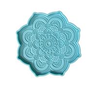 Molde de cristal para bandeja de té, elefante de la suerte, resina epoxi, adecuado para decoración del hogar, mesa, copa de vino