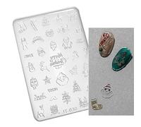 Molde de cristal para decoración de uñas con estampado de flores y mariposas, plantilla para tallar, herramienta de plantilla, decoración en relieve, molde de cristal