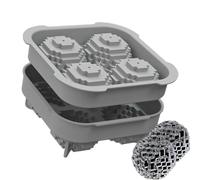 Molde de cubo de bola de hielo, molde de hielo de whisky de silicona | Silicona Ball Formes Ice Tray - Molde suave y seguro para cócteles whisky tequila vodka fruta jalea chocolate vainilla salsa