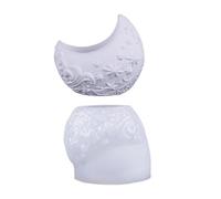 Molde de de silicona para macetas de hormigón hechas a mano, platos de joyería y decoraciones para hogar, molde de silicona para manualidades de resina
