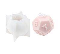 Molde de decoración de dados 3D con personajes europeos y clásicos, molde perfumado para decoración del hogar, moldes de dados para fundición de resina