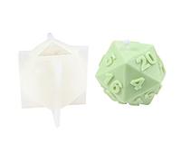 Molde de decoración de dados 3D con personajes europeos y clásicos, molde perfumado para decoración del hogar, moldes de dados para fundición de resina