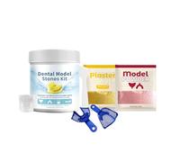 Molde De Dientes - con Bandeja Y Forma Para Manualidades - Kit de Polvo para Hacer Moldes es | para Adultos, Hombres, Niños, Estudiantes, Educación y Demostración