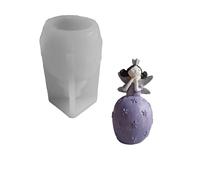 Molde de elfos de jardín, molde de resina epoxi de silicona para hacer jabón, molde de fundición de resina