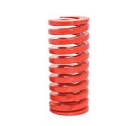 Molde de estampación en espiral for pedal de scooter eléctrico, herramientas de resorte, resorte comprimido, liberación de presión(50mm,OD18mm(ID 9mm)-Red)