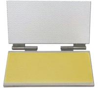 Molde de estampado de cera de abejas, máquina de fundición de moldes de láminas de base de cera de abeja, herramienta de prensa de base de peine de ojos de 5,4 mm, 220x420 mm