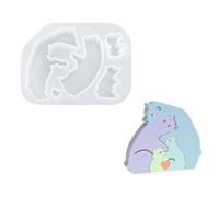 Molde De Estatuilla De Corazón Con Forma De Animal De Silicona Molde De Vela Fácil De Usar Yeso Para Amantes Hechos a Mano Decoraciones Del Hogar Fabricación De Regalos Creativos