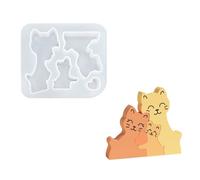 Molde De Estatuilla De Corazón Con Forma De Animal De Silicona Molde De Vela Fácil De Usar Yeso Para Amantes Hechos a Mano Decoraciones Del Hogar Fabricación De Regalos Creativos