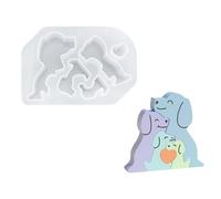 Molde De Estatuilla De Corazón Con Forma De Animal De Silicona Molde De Vela Fácil De Usar Yeso Para Amantes Hechos a Mano Decoraciones Del Hogar Fabricación De Regalos Creativos