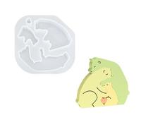 Molde De Estatuilla De Corazón Con Forma De Animal De Silicona Molde De Vela Fácil De Usar Yeso Para Amantes Hechos a Mano Decoraciones Del Hogar Fabricación De Regalos Creativos