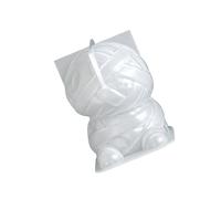 Molde De Estatuilla Momias Silicona Para Decoración Halloween Jabón Vela Resistente Calor Herramienta Fabricación Adornos Yeso Joyería Silicona