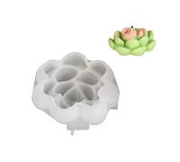 Molde de flores 3D para escritorio, elegante decoración del hogar, joyería para entusiastas de la aromaterapia, aromaterapia, yeso