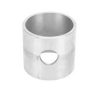 Molde de fundición de joyería con forma de cilindro de aleación de aluminio resistente para trabajos de metal y reparaciones, fácil de usar, accesorio de joyería, molde cilíndrico de fundición de