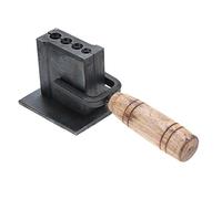 Molde de Fundición Ir 22 × 10 × 10 Molde de Lingote de Joyería Reversible Molde de Ranura de Aceite Herramientas de Fabricación para Barra de Hoja Fundición de Plata Dorada