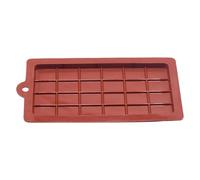 Molde de galletas - Molde de barra de chocolate de silicona | Molde de galletas de chocolate | Moldes cuadrados de liberación fácil Moldes de chocolate | Molde de galletas Moldes para pasteles
