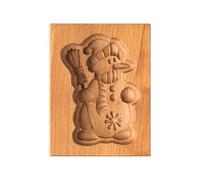 Molde de galletas para empatter, molde de galletas de madera divertido para hornear, molde de pan de jengibre, molde de cono de pino, molde de pastel, adecuado para manualidades de cocina y reuniones