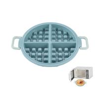 Molde de gofres para hornear de alimenticio para manualidades | Molde de silicona para hacer gofres, accesorios de cocina para pasteles, helados, chocolate, dulces, manualidades