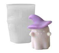 Molde de Halloween, molde de silicona de calabaza 3D, portavelas creativo en otoño, Acción de Gracias, bonito decorativo de otoño para resina de jabón de vacaciones y decoración de horneado