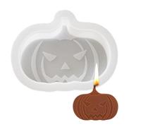 Molde de Halloween, moldes para velas de fundición de fantasmas, moldes de silicona flexibles para aromaterapia, jabón, yeso, vela