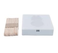 Molde de helado de silicona gris Molde de helado casero lindo de dibujos animados con tapa y palo de madera para niños y adultos Grado alimenticio Sin BPA Resistente a altas (Dragona)