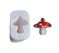 Molde de herramientas para hacer cuentas de hongo con 3 formas opcionales para joyería de arcilla única, diseño de cuentas de hongo