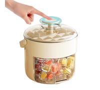 Molde de hielo, bandejas de hielo para congelador con tapa - Caja de hielo con tapa y contenedor resistente a derrames - Accesorios de bar de alimenticio para tequila,