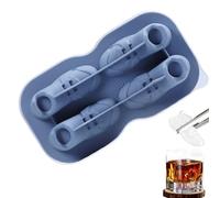 Molde De Hielo Bloque, Molde De Hielo De Tamaño Pequeño De Silicona, Accesorios De Cocina Seguridad Alimentaria, Forma Zapato Desmoldar Fácil, Conservación Congelador Para Whisky, Cócteles Y Bebidas F
