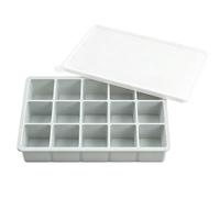 Molde de Hielo con Tapa | 15 Compartimentos para Congelar Cócteles y Bebidas | Molde De Silicona Para Hielo,para Cocina Hogar Pub Hotel Casa Rural Noches en Familia Reuniones de