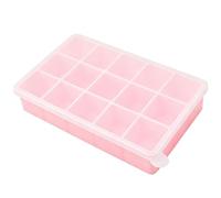 Molde de Hielo con Tapa,Cubitera Reutilizable de Silicona con 15 Compartimentos | Molde De Silicona Para Hielo - para Cocina Hogar Pub Hotel Casa Rural Noches en Familia Reuniones de