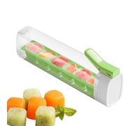 Molde de hielo | Contenedores de de prensa sin contacto | Bandejas de hielo a prueba de derrames para congelador, para bebida, , leche, whisky, bourbon, refrigerador, hogar, apartamento