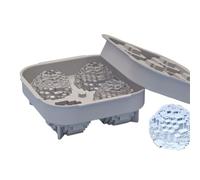 Molde de hielo de bola, bandeja de hielo 3D,Silicona Ball Formes Ice Tray | Molde de liberación fácil y suave para salsa de chocolate de vainilla Pudding Cocktails Whisky