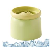 Molde de hielo esférico - Molde de reutilizable grande de 6 cavidades, 2.95 × 2.95 × 2.56 pulgadas, molde para hielo, bebidas, whisky, café, cocina, bar, camping